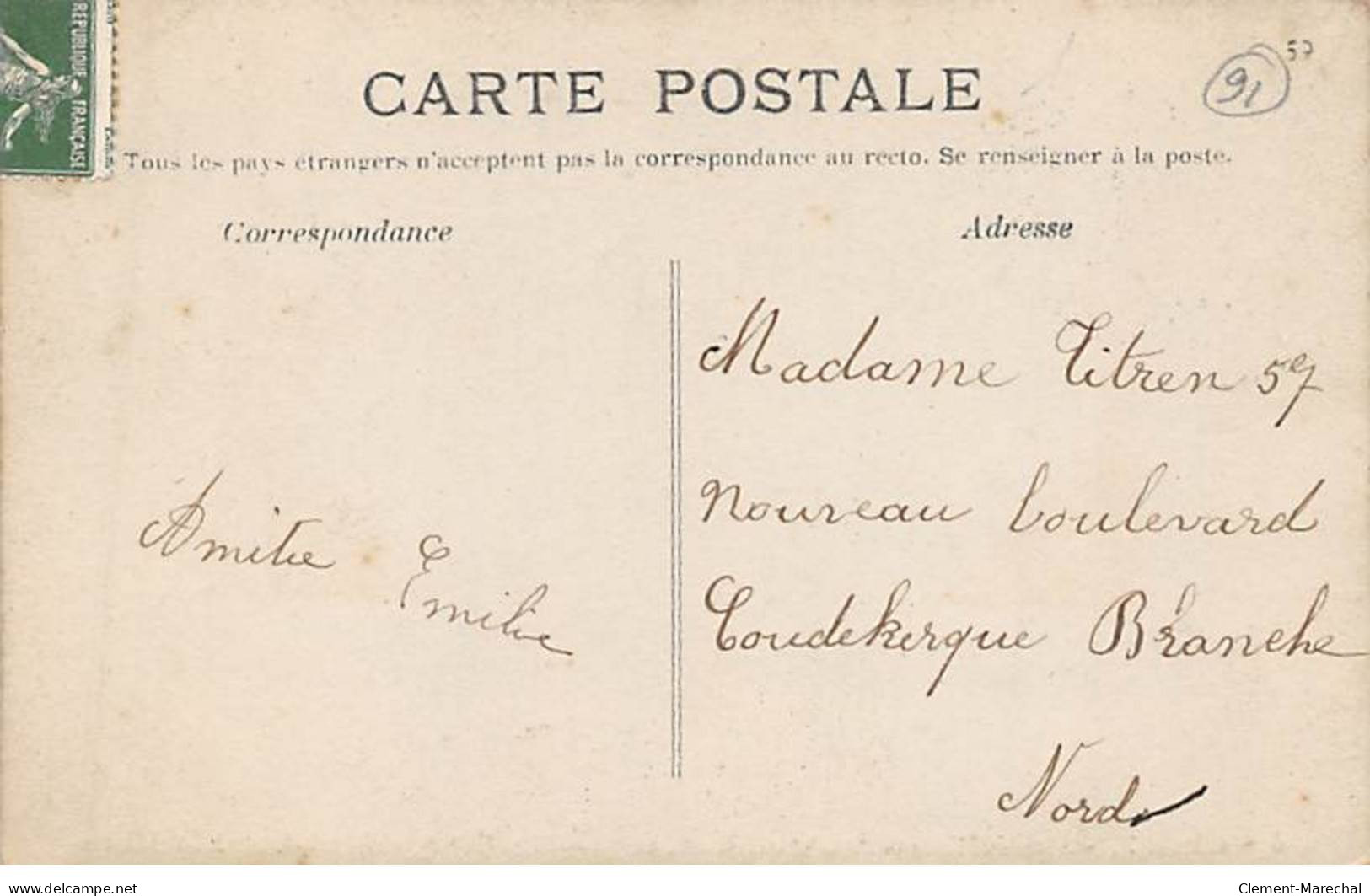 ORSAY - Fête Du Couronnement De La Rosière - Le Cortège Se Rendant à La Mairie - Très Bon état - Orsay