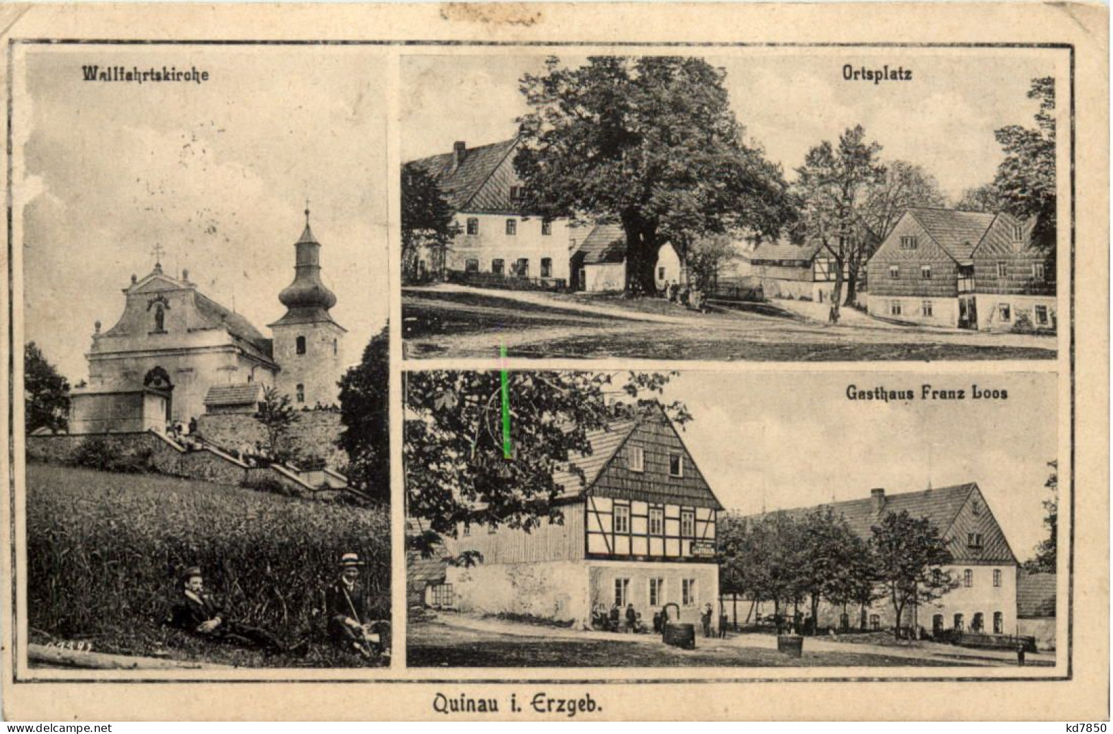 Quinau Im Erzgebirge - Böhmen Und Mähren