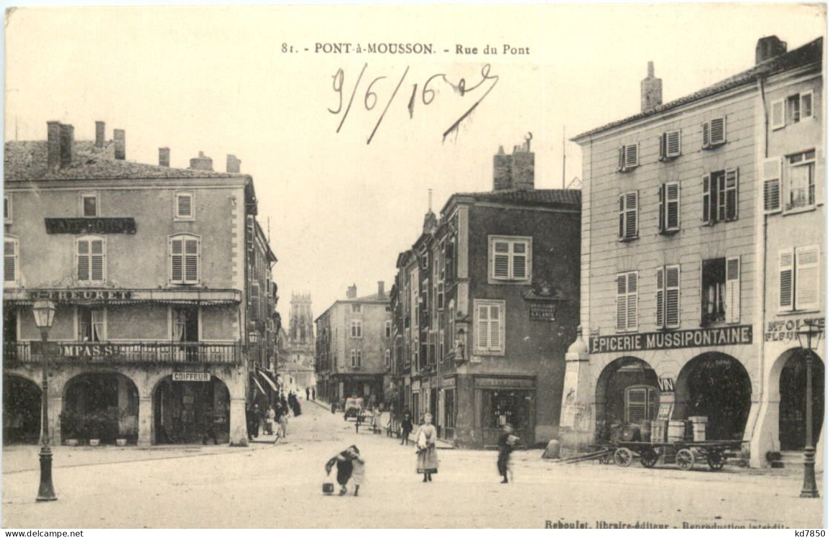 Pont A Mousson, Rue De Pont - Pont A Mousson