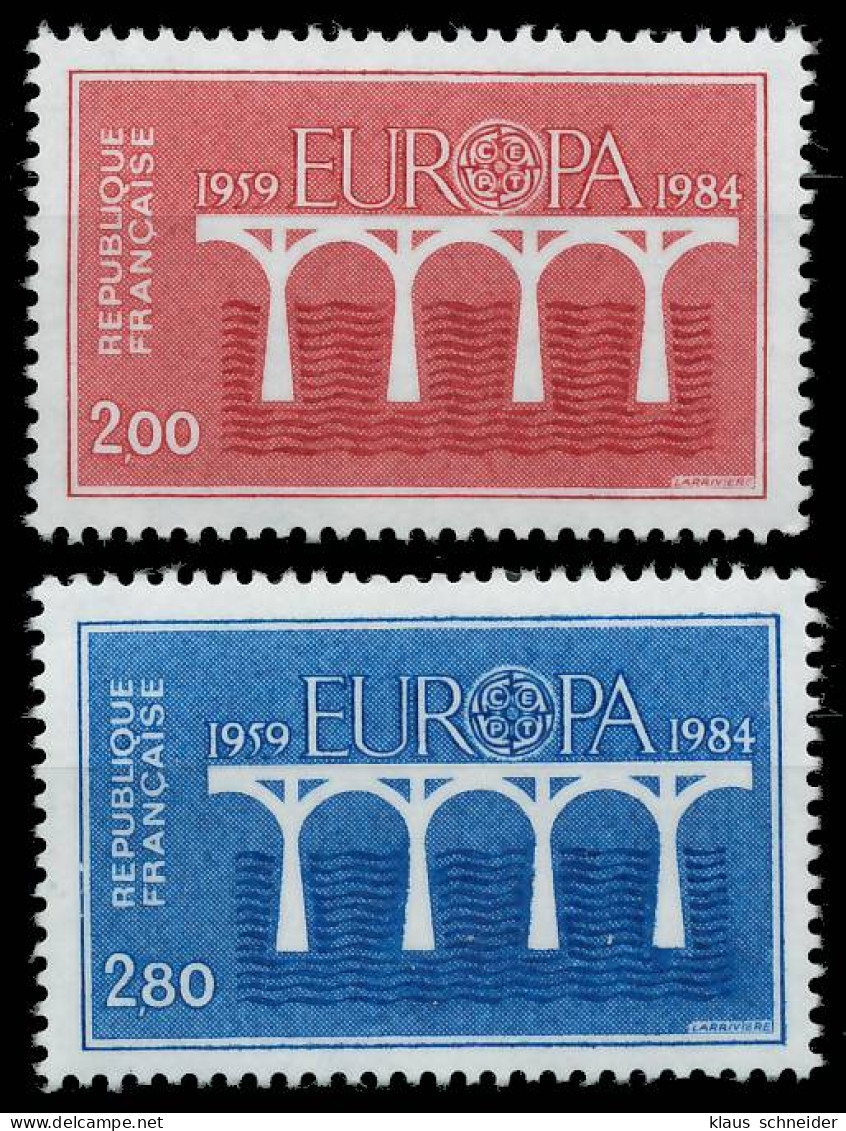 FRANKREICH 1984 Nr 2441-2442 Postfrisch X5B9422 - Neufs