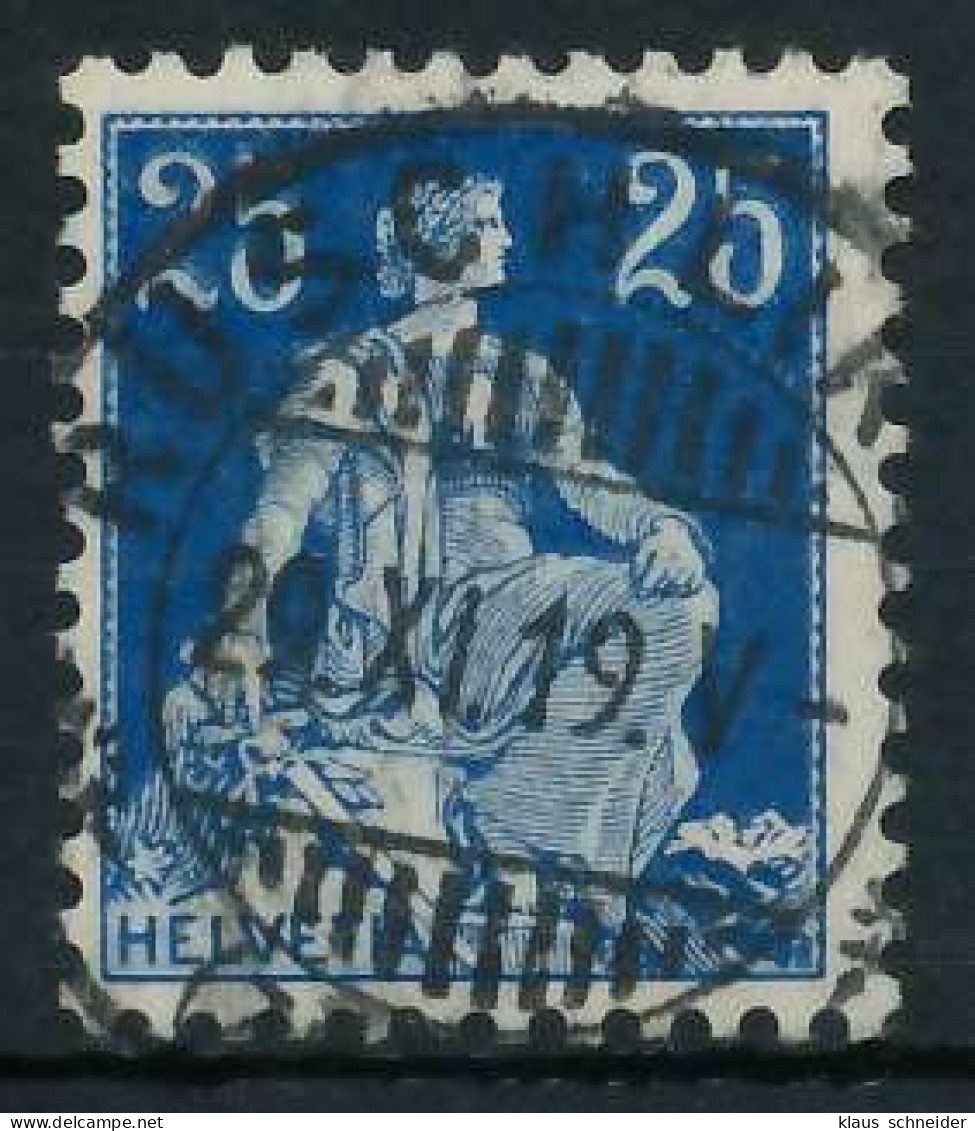 SCHWEIZ 1908 Nr 103 Zentrisch Gestempelt X6C2BDA - Gebraucht