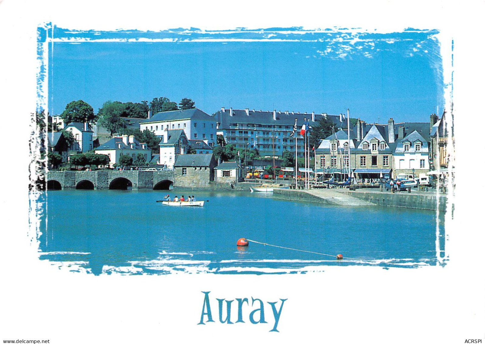 56 AURAY Saint-Goustan Le Port Vue Panoramique (Scan R/V) N° 31 \MS9030 - Auray