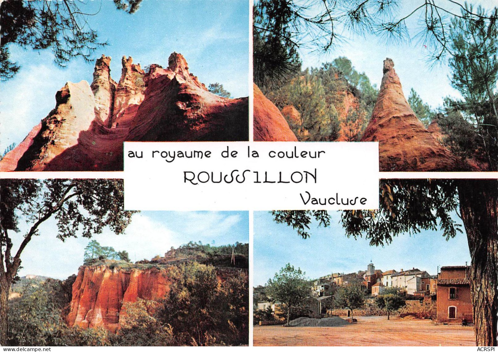 84 ROUSSILLON lot de 14 cartes des Ocres (Scan R/V) N° 1 \MS9077