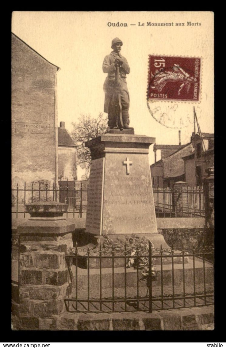 44 - OUDON - LE MONUMENT AUX MORTS - Oudon