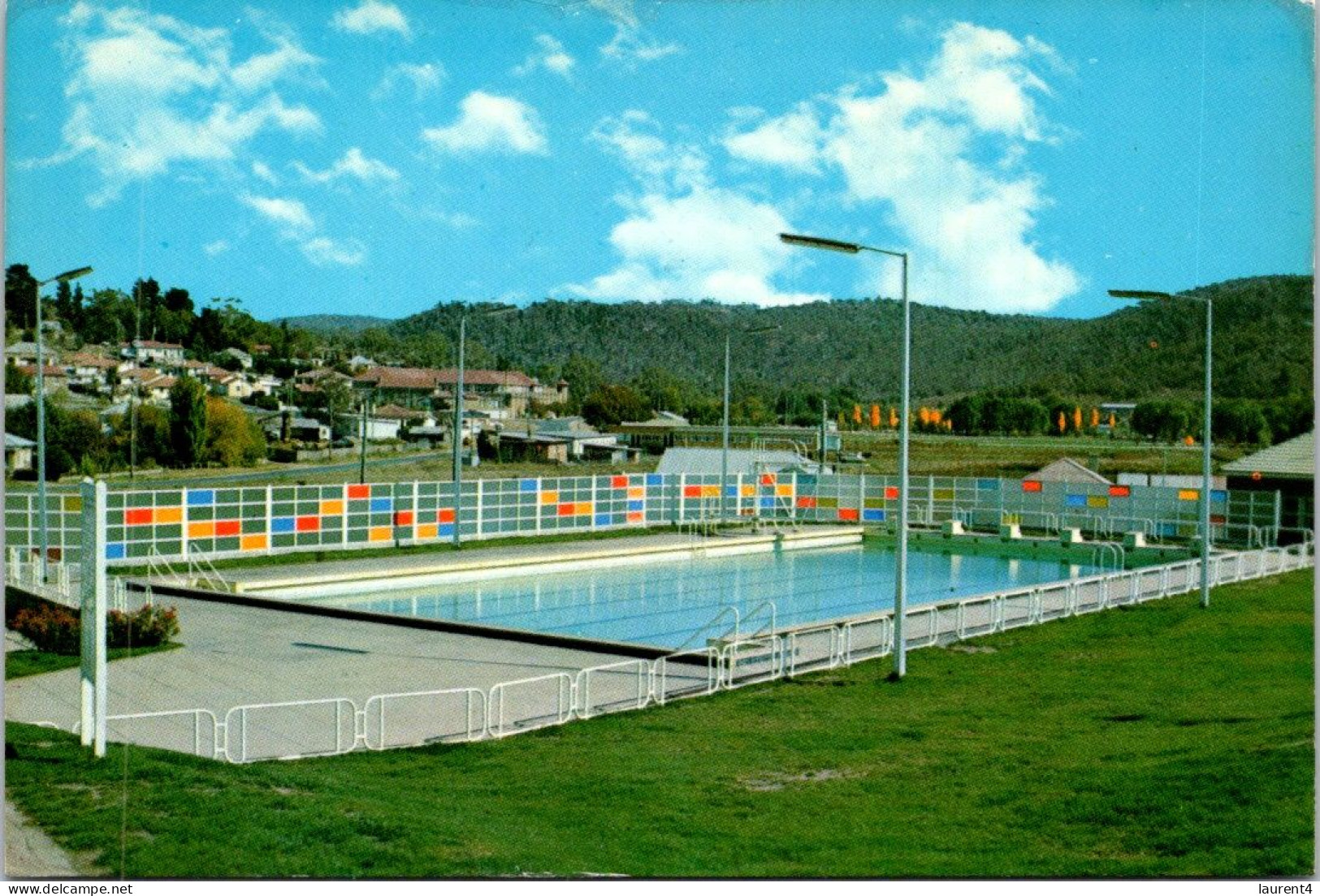 7-5-2024 (4 Z 25) Australia -  NSW - Cooma Swimming Pool (posted With Children Stamp) - Other & Unclassified
