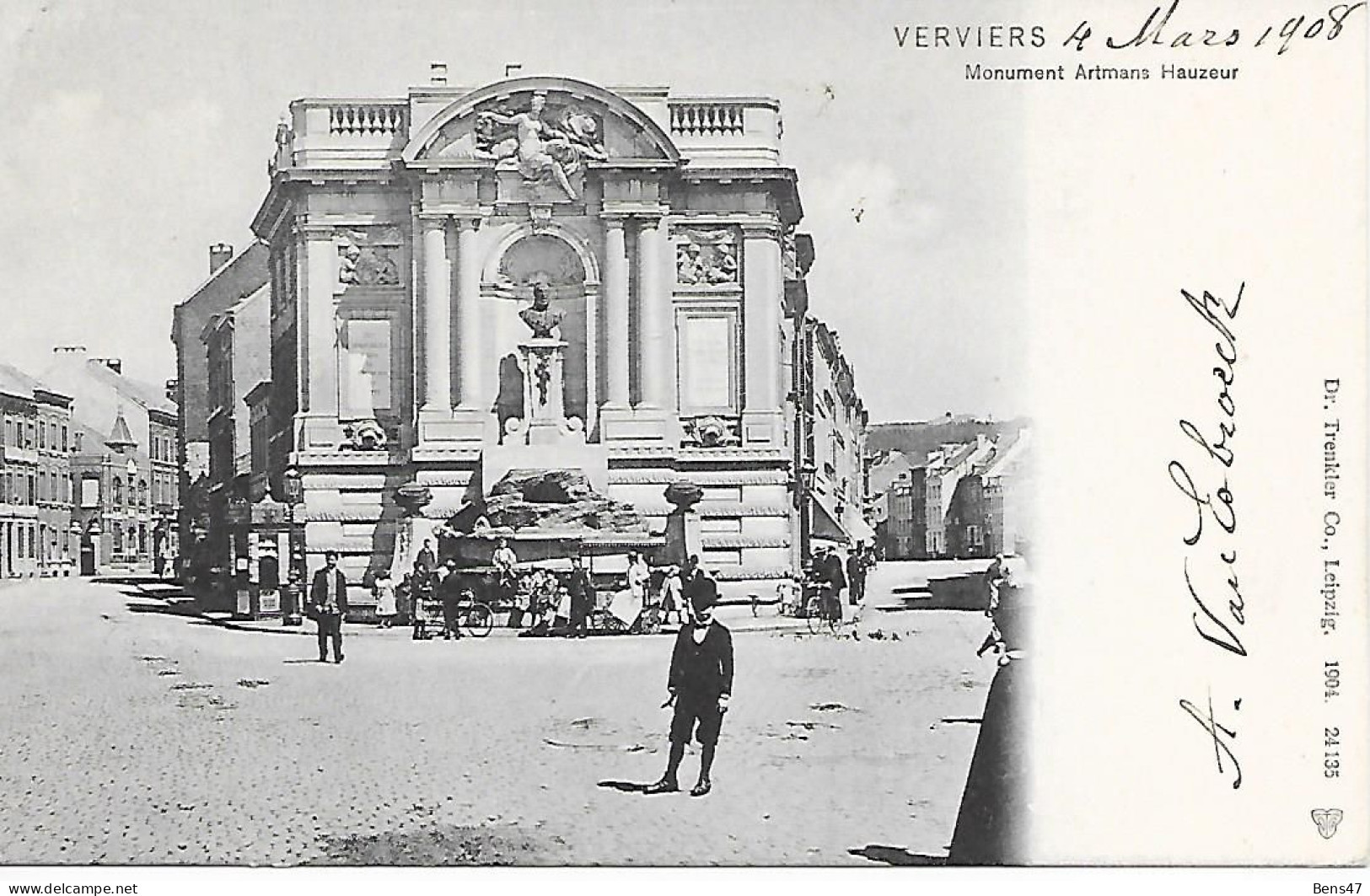 Verviers Monument Artmans Hauzeur - Verviers