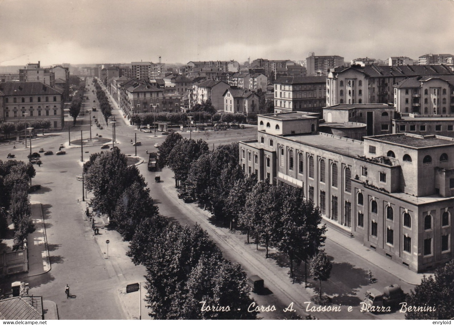 Torino Corso Tassoni E Piazza Bernini - Other Monuments & Buildings