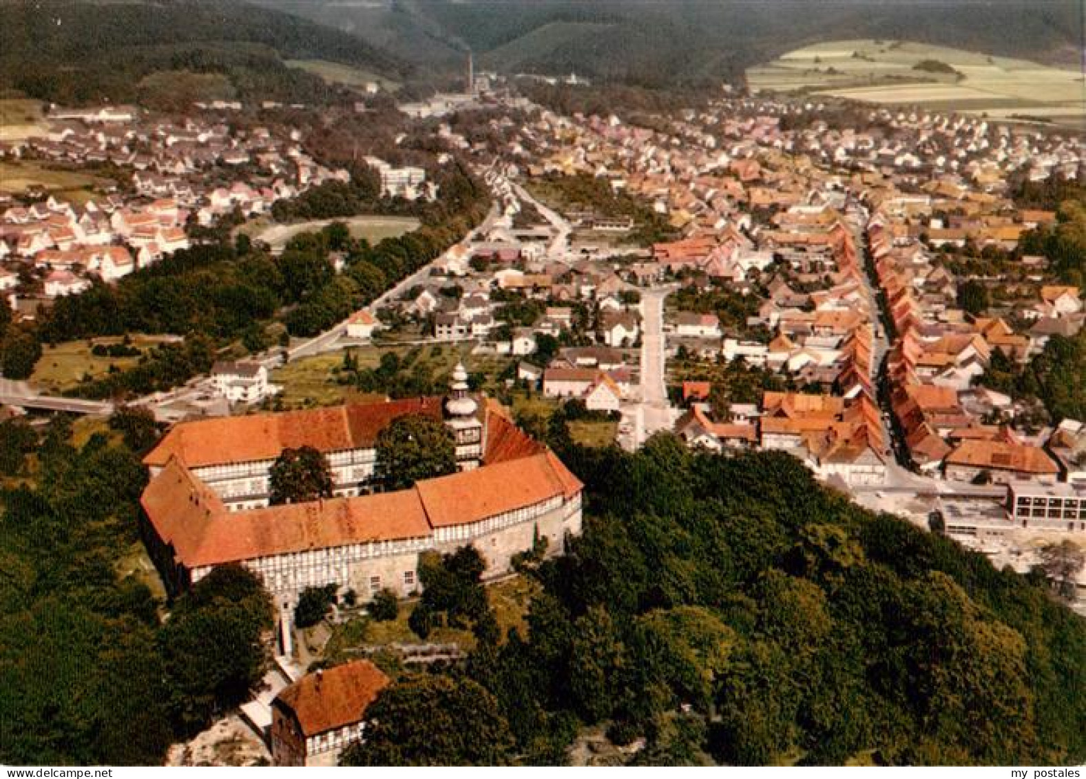 73944066 Herzberg_Harz Fliegeraufnahme Mit Klosteranlage - Herzberg