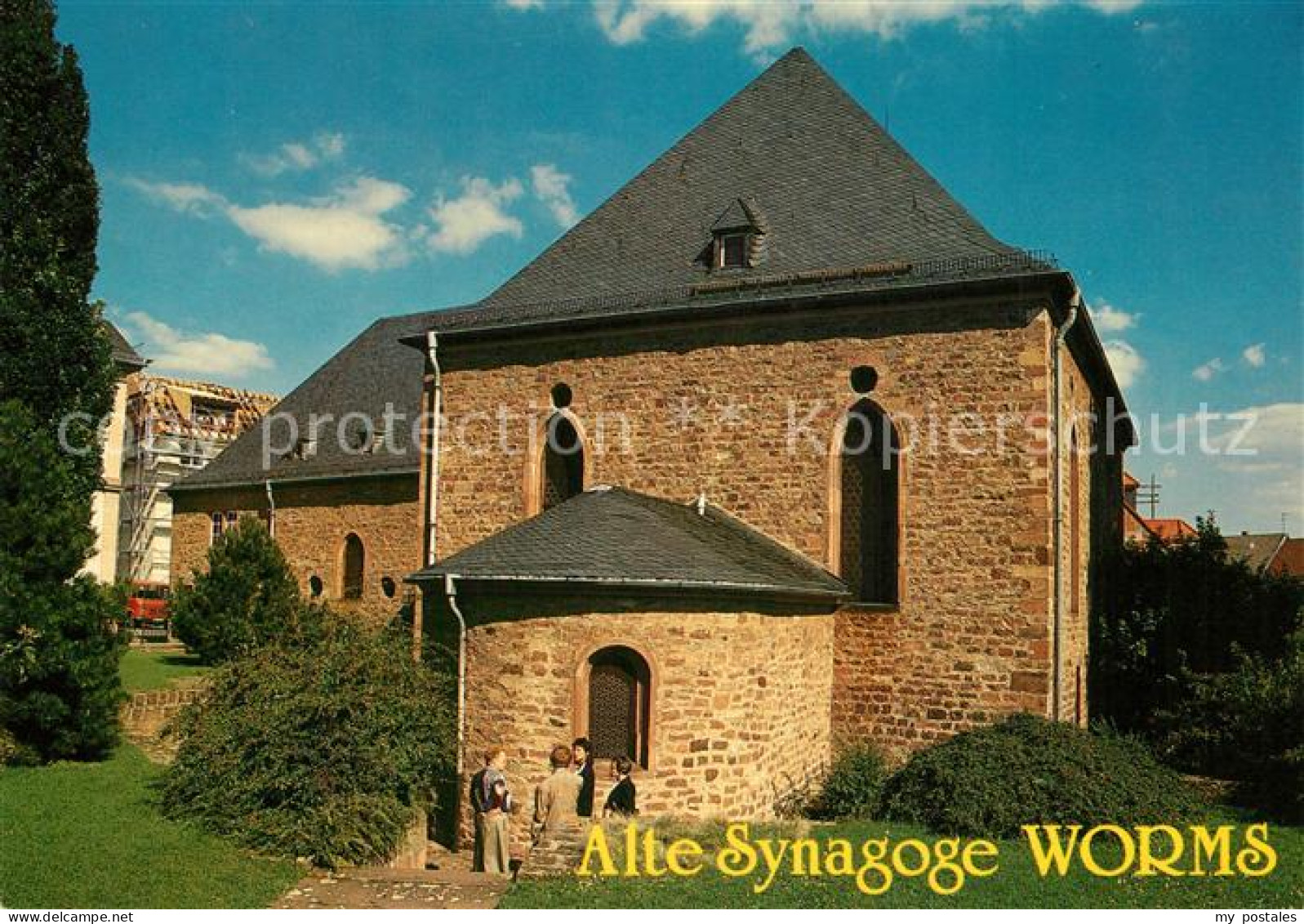 73249893 Worms Rhein Alte Synagoge Worms Rhein - Worms