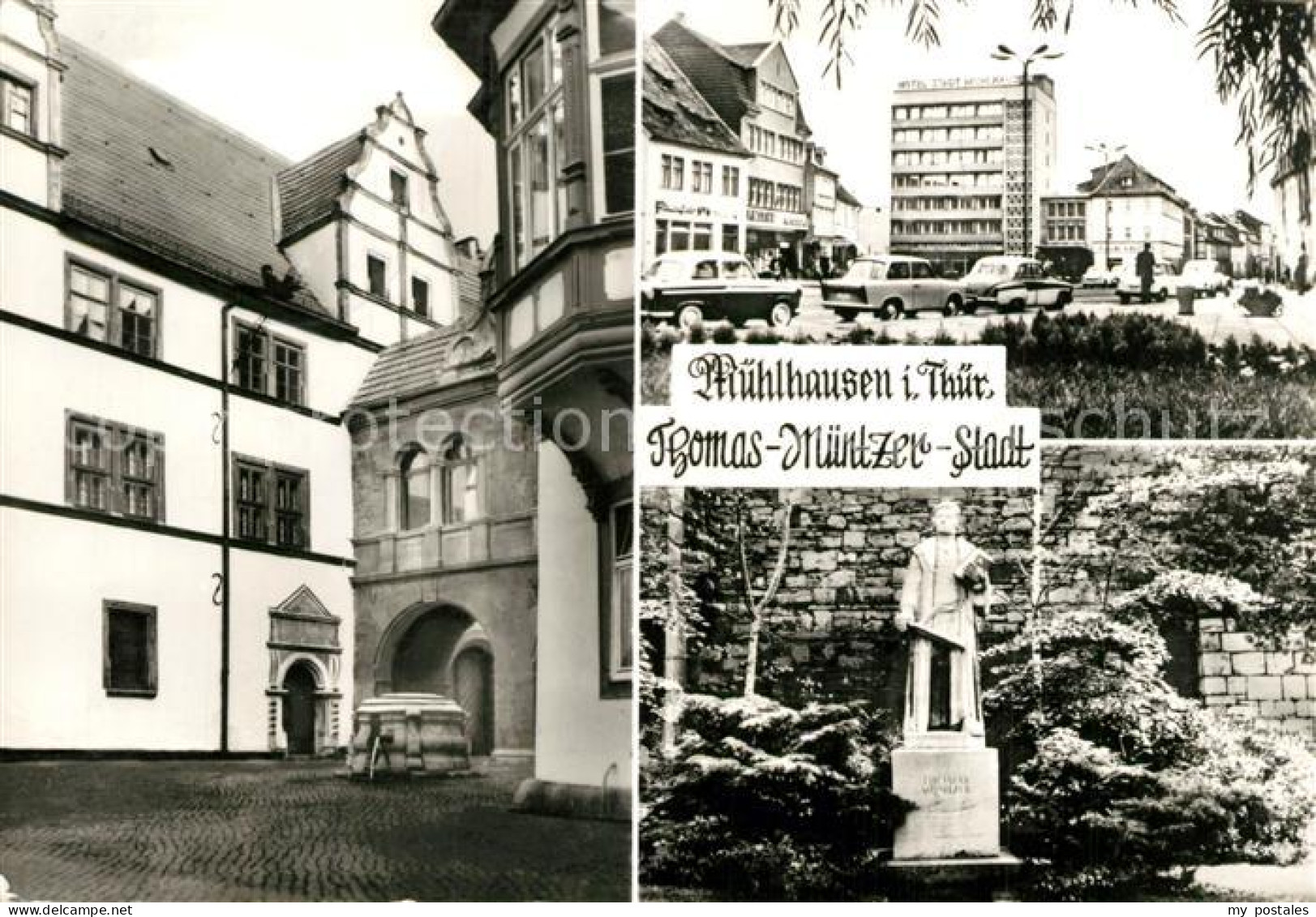 73248978 Muehlhausen Thueringen Thomas Muentzer Stadt Rathaushof Hotel Stadt Mue - Muehlhausen