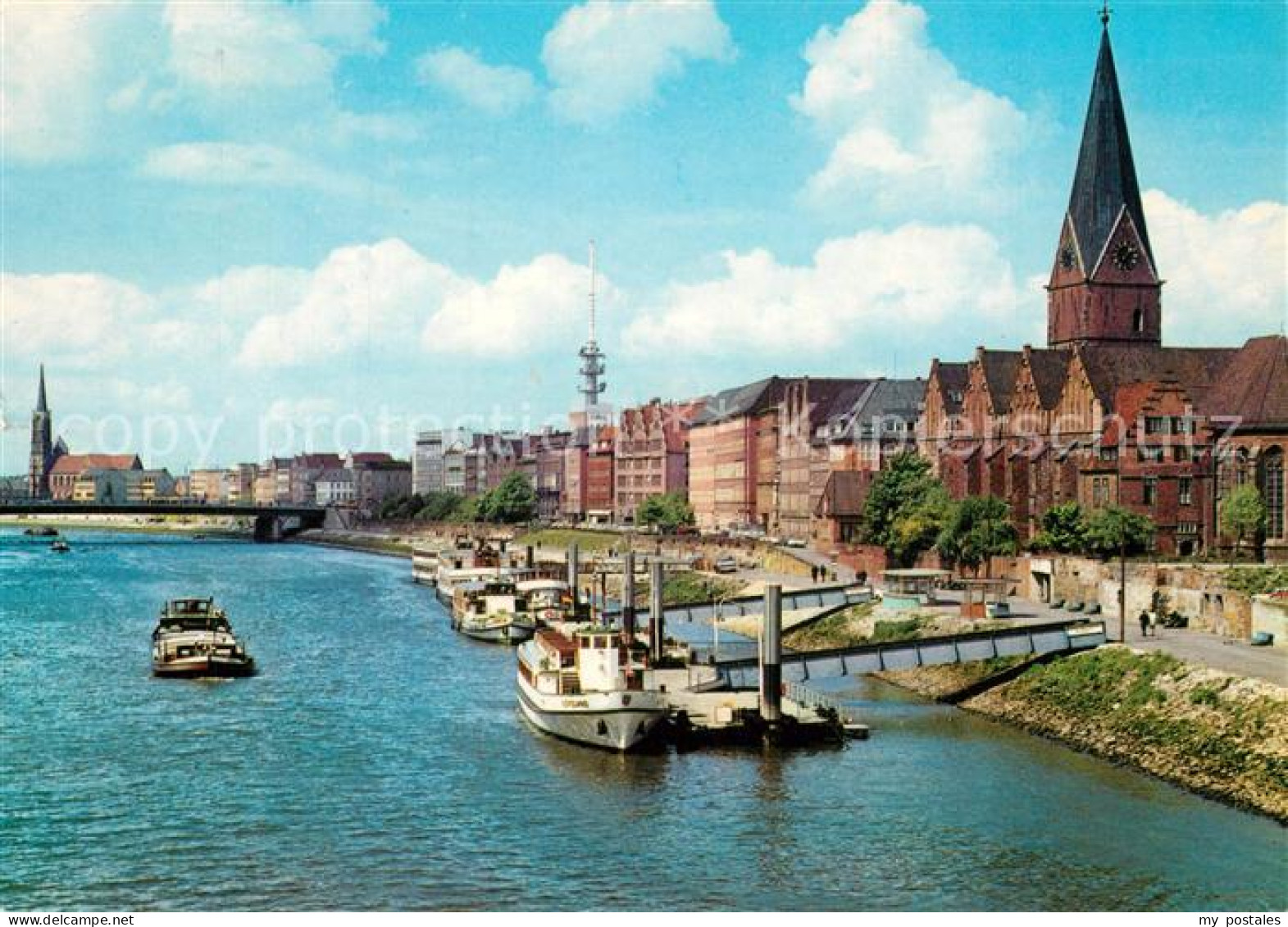 73248825 Bremen Martinikirche Fernsehturm Bremen - Bremen