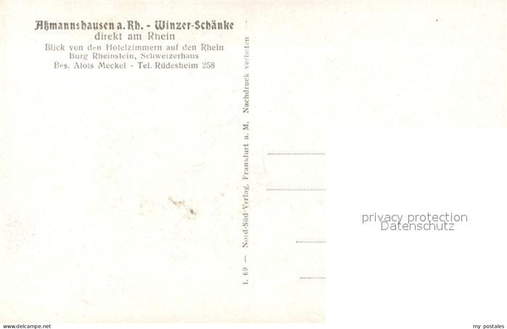 73248460 Assmannshausen Winzer Schaenke Bootssteg Assmannshausen - Ruedesheim A. Rh.