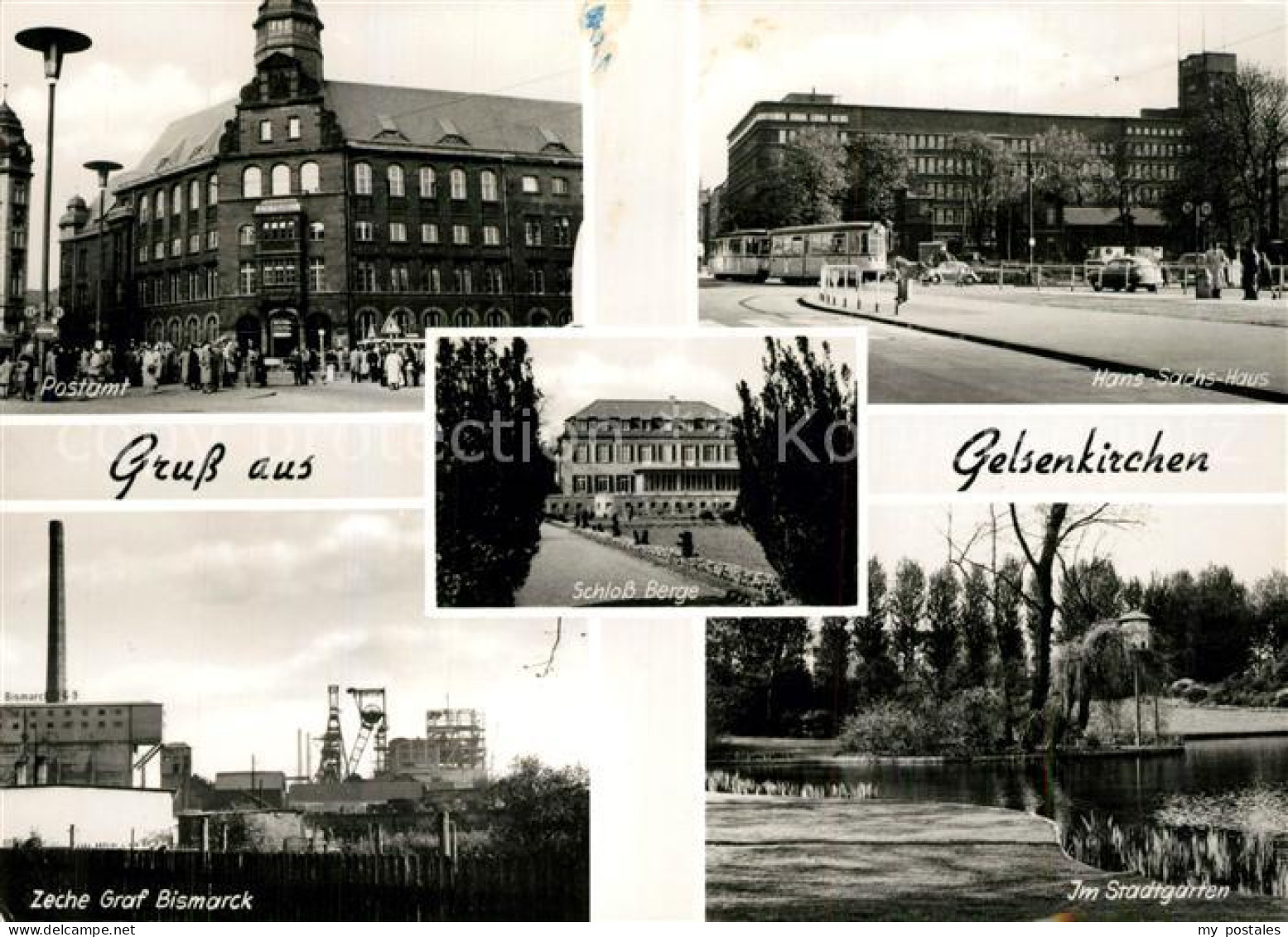 73247748 Gelsenkirchen Schloss Berge Postamt Hans Sachs-Haus Gelsenkirchen - Gelsenkirchen