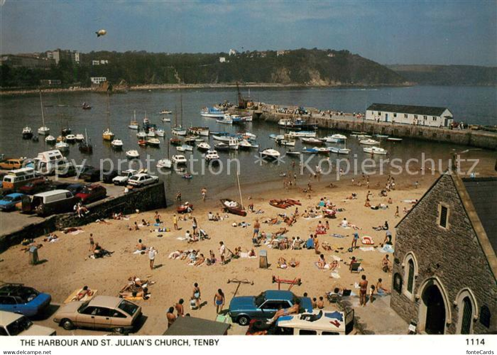 73192603 Tenby Harbour St. Julian Church Tenby - Andere & Zonder Classificatie