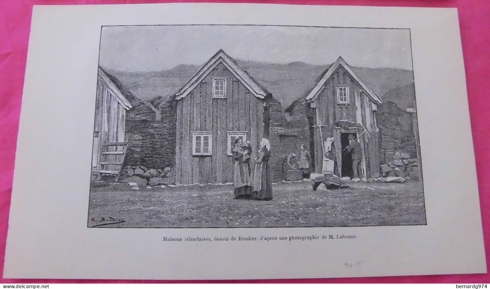 Islande Island : nine antique prints