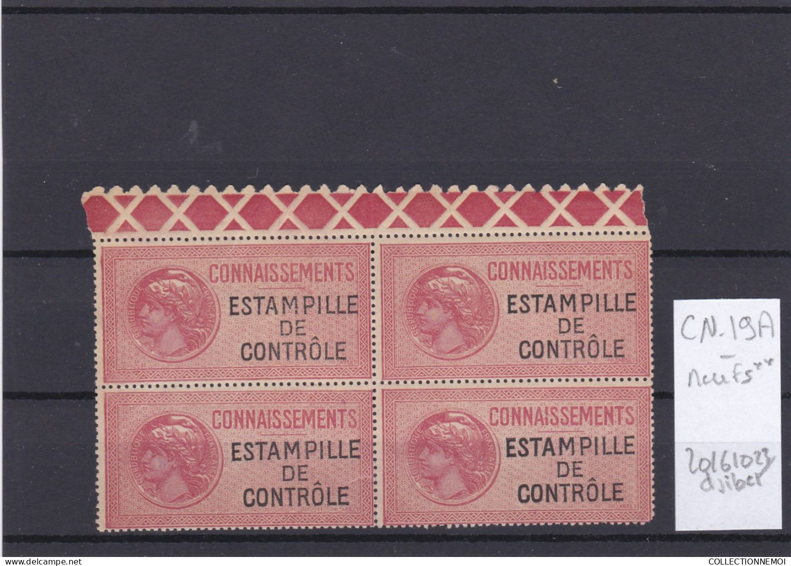 CONNAISSEMENTS ,,,,,,,,,,,,,,,,,,,,,type 1892 ,, 5 Exemplaires - Stamps