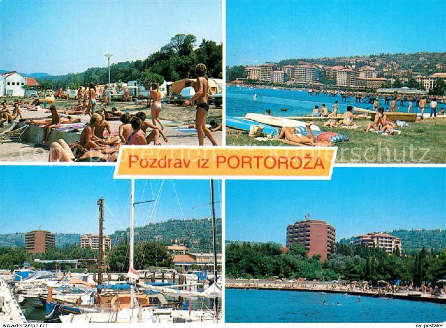 73246819 Portoroz Yachthafen Badestrand Campingplatz Hotels Portoroz - Slovenië