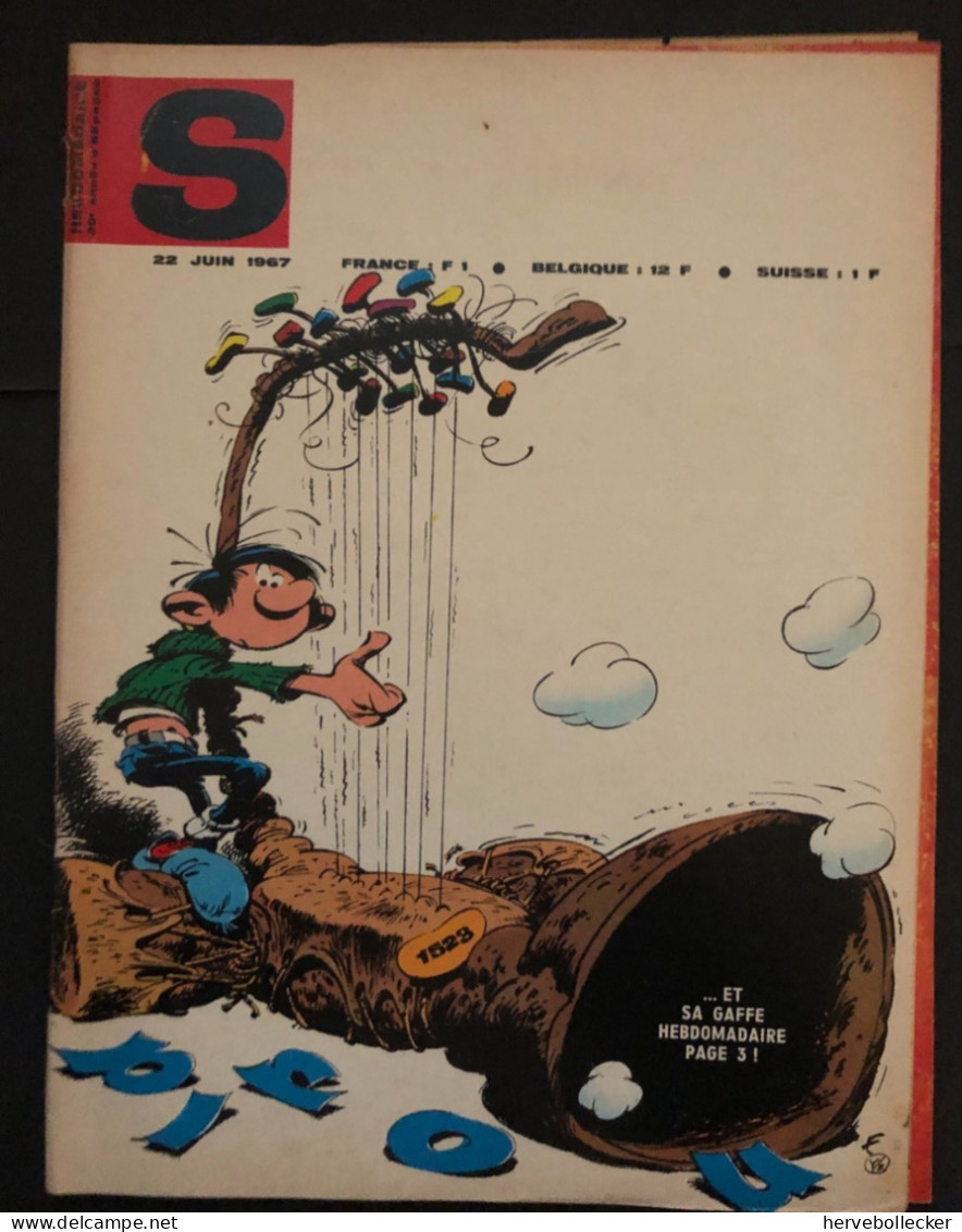 Spirou Hebdomadaire N° 1523 -1967 - Spirou Magazine