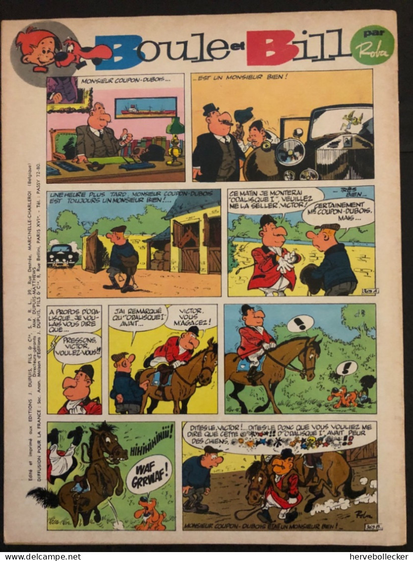 Spirou Hebdomadaire N° 1535 -1967 - Spirou Magazine