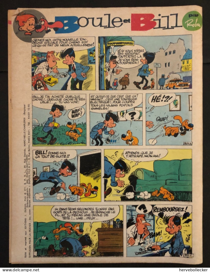 Spirou Hebdomadaire N° 1536 -1967 - Spirou Magazine