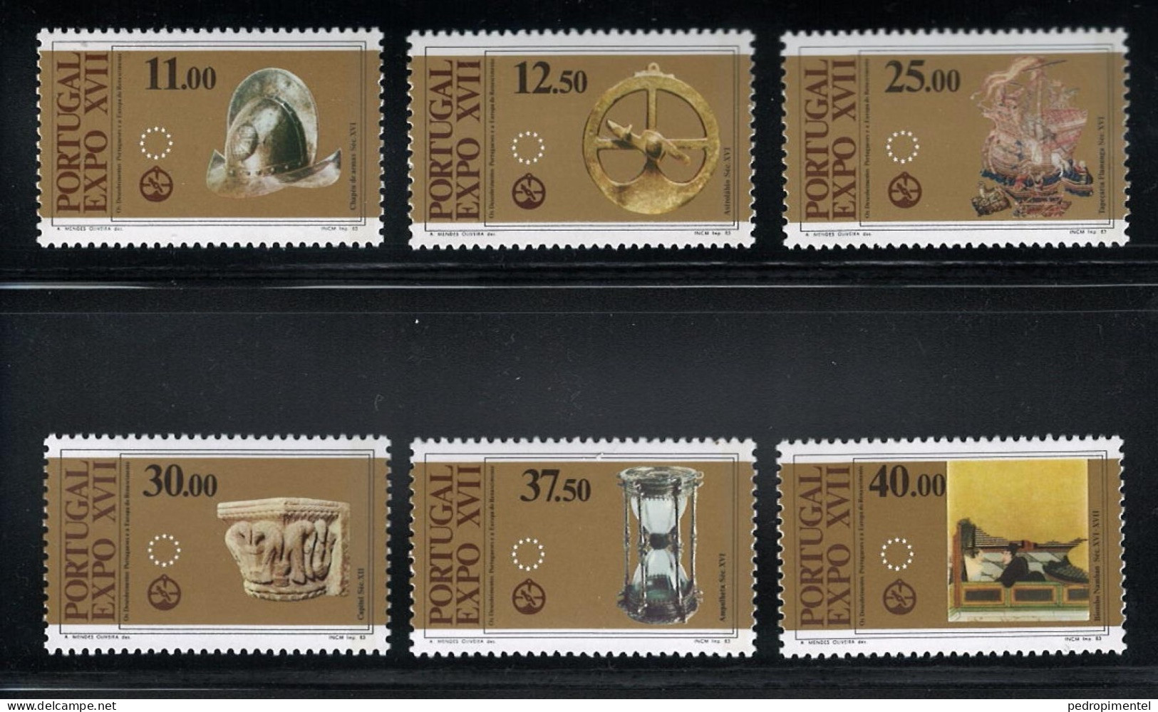 Portugal Stamps 1983 Cultural Exhibition" Condition MNH #1608-1613 - Ungebraucht