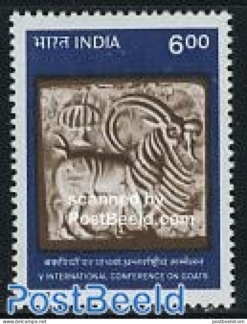 India 1992 New Delhi Conference 1v, Mint NH, Nature - Animals (others & Mixed) - Neufs