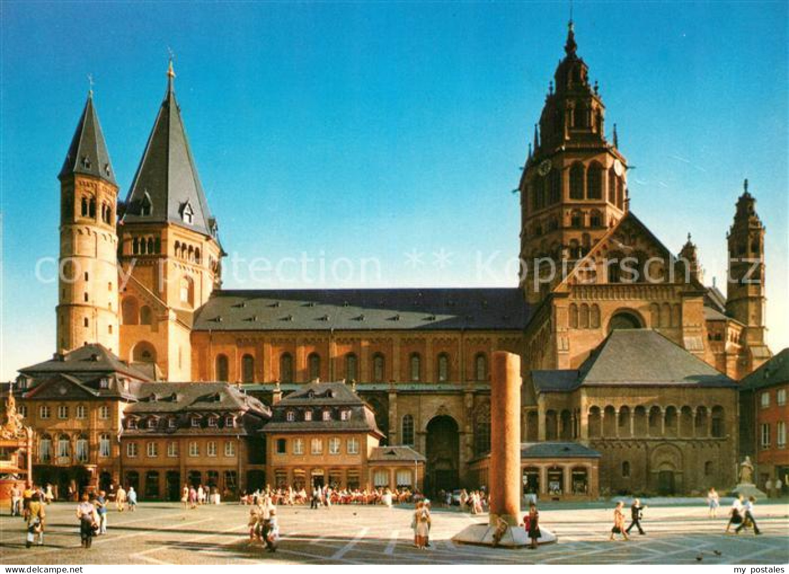 73243448 Mainz Rhein 1000jaehriger Dom Mainz Rhein - Mainz