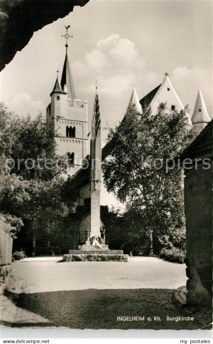 73243387 Ingelheim Rhein Burgkirche Ingelheim Rhein - Ingelheim