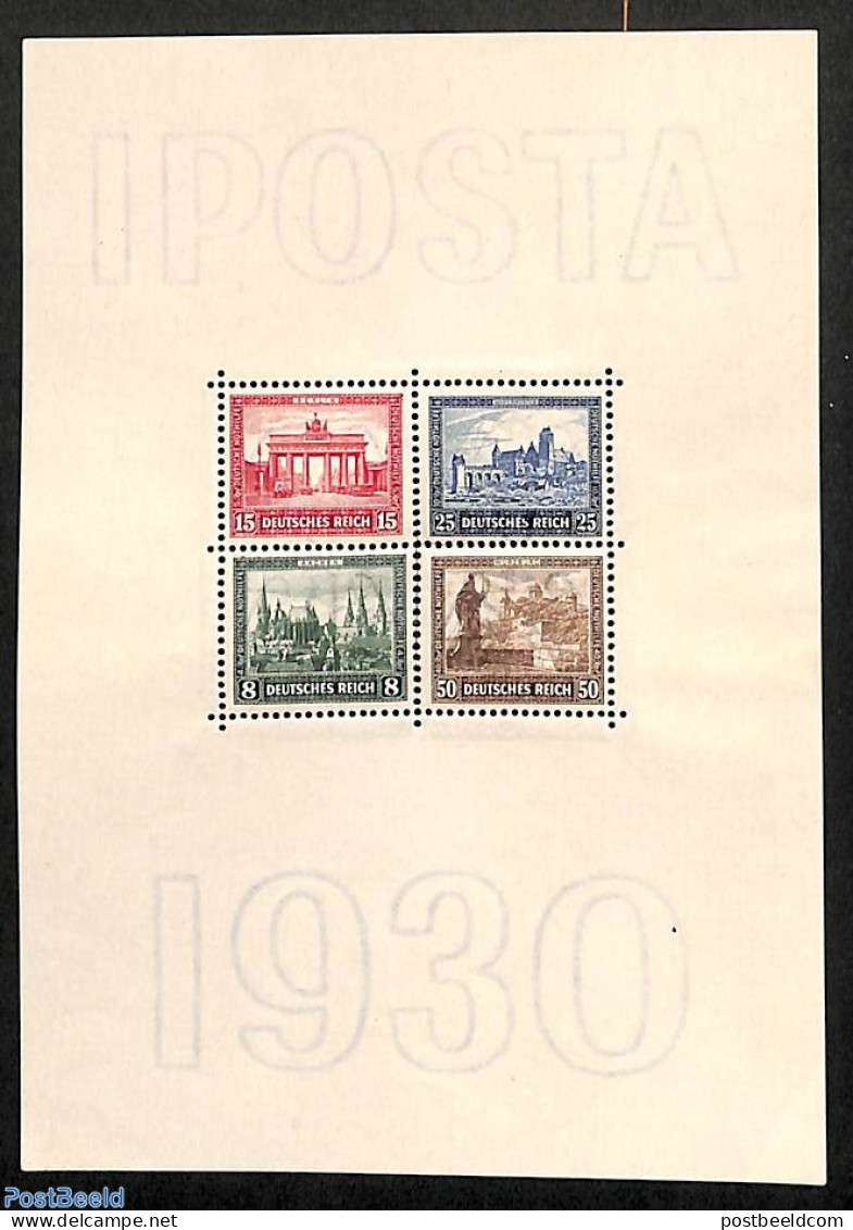 Germany, Empire 1930 IPOSTA S/s, Mint NH - Neufs