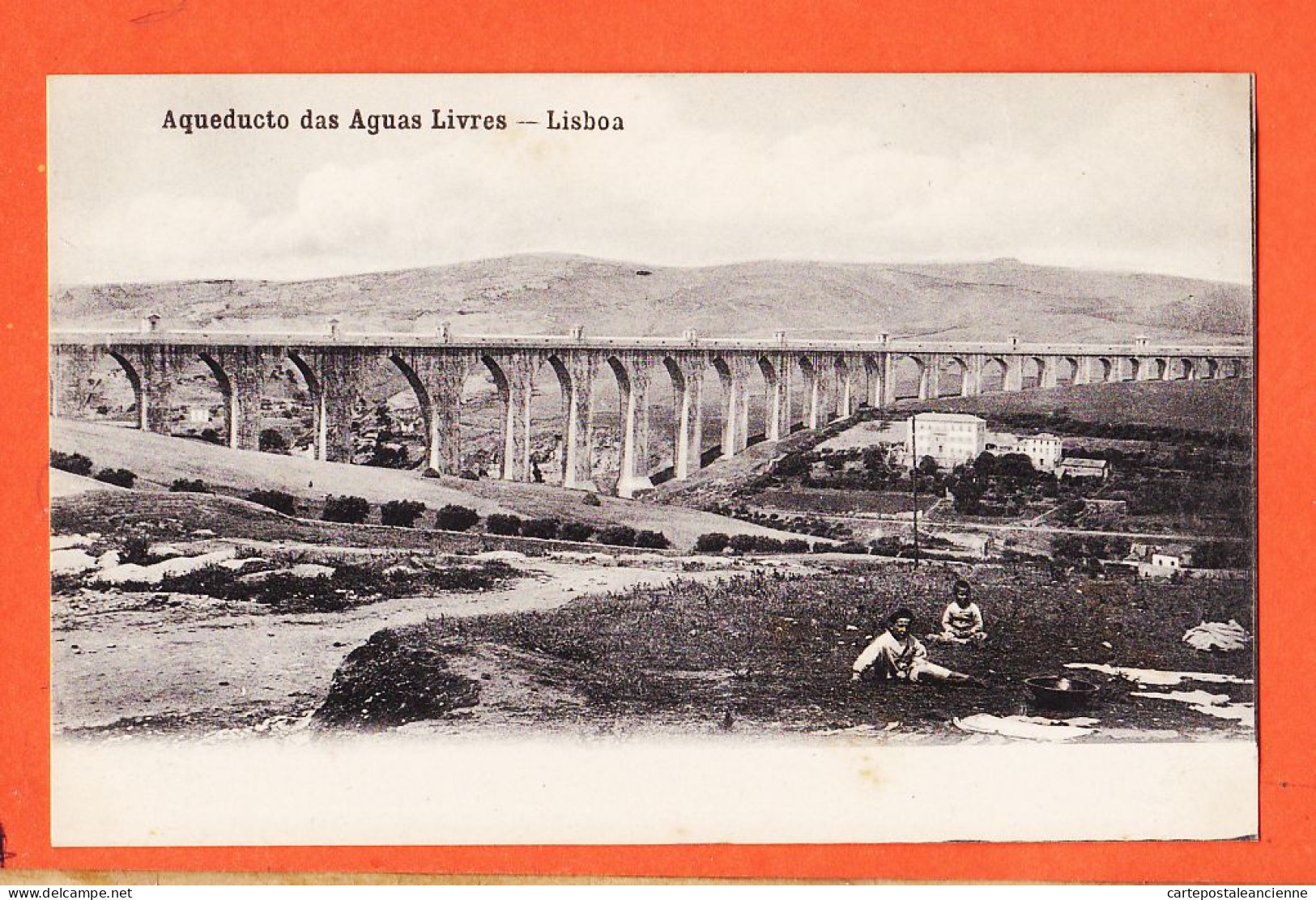 32971 / ⭐ LISBOA Lisbonne (•◡•) Aqueducto Das Aguas Livres ◉ Jet Eau Lac Jardin 1900s ◉ Ediçao COSTA 295 Rua OURO 1087 - Lisboa