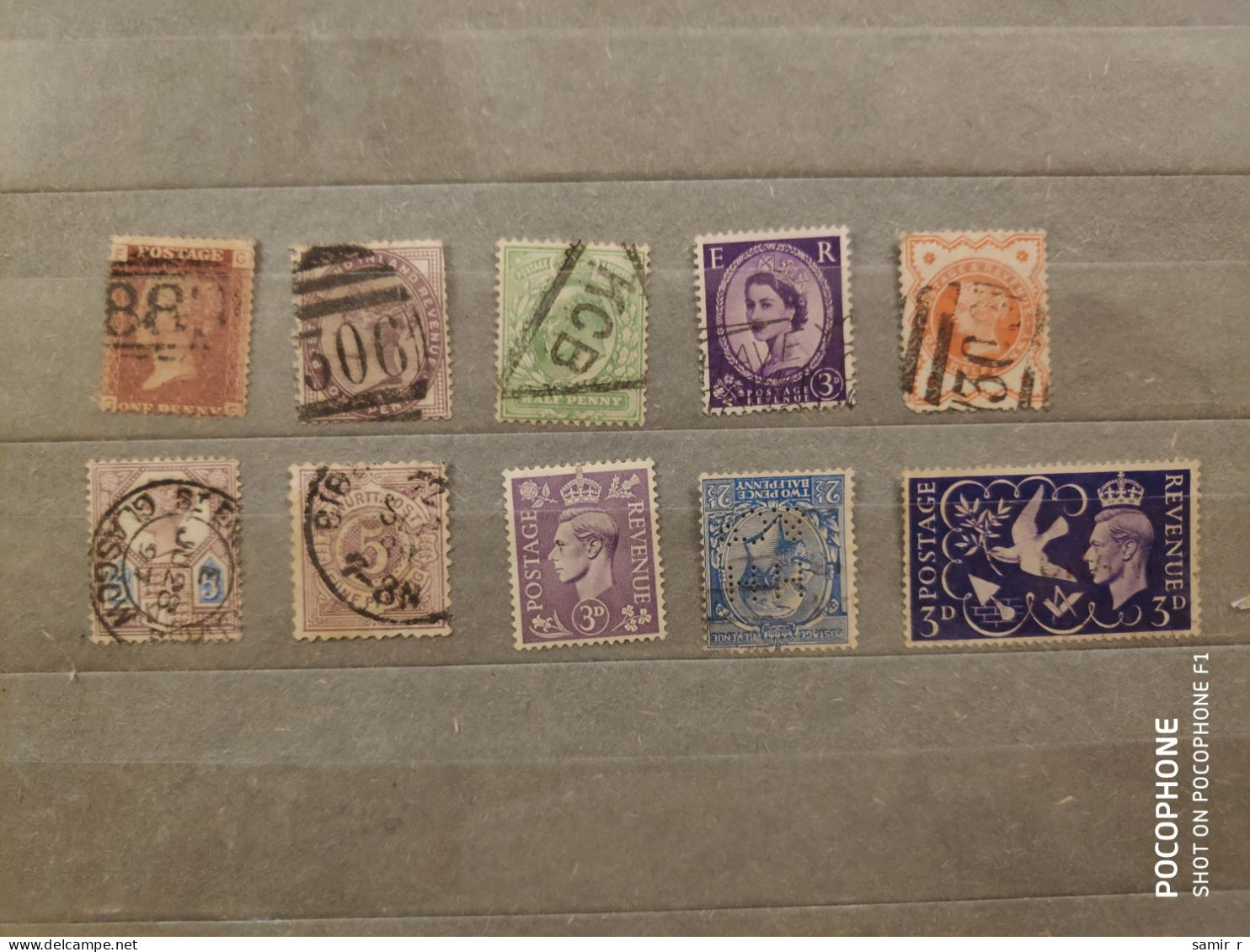 Great Britain	Persons (F96) - Used Stamps