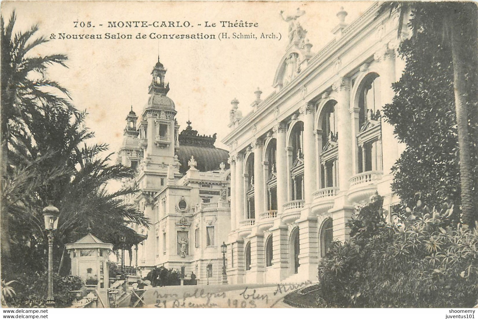 CPA Monaco-Monte Carlo-Théâtre     L1070 - Opera House & Theather