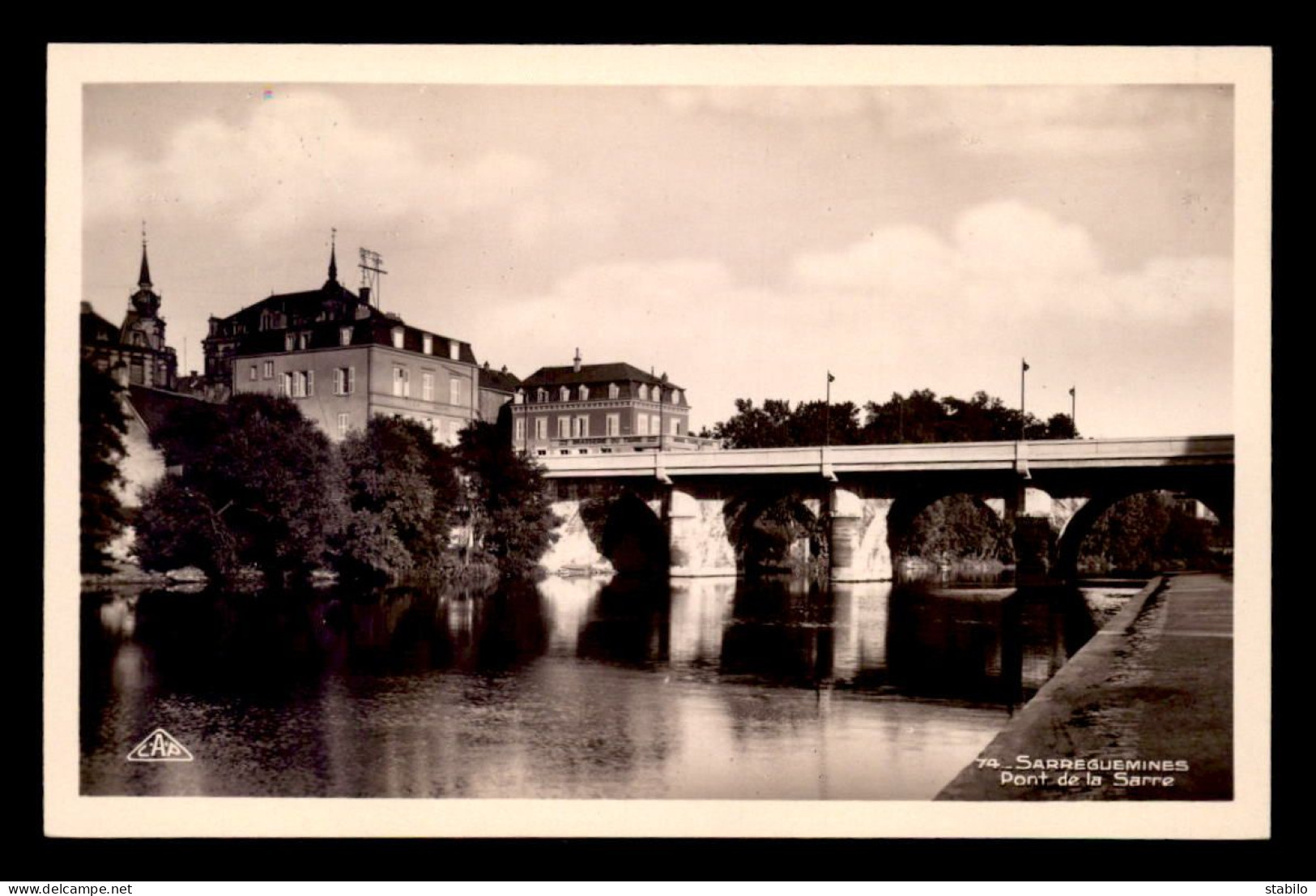 57 - SARREGUEMINES - LE PONT DE LA SARRE - Sarreguemines