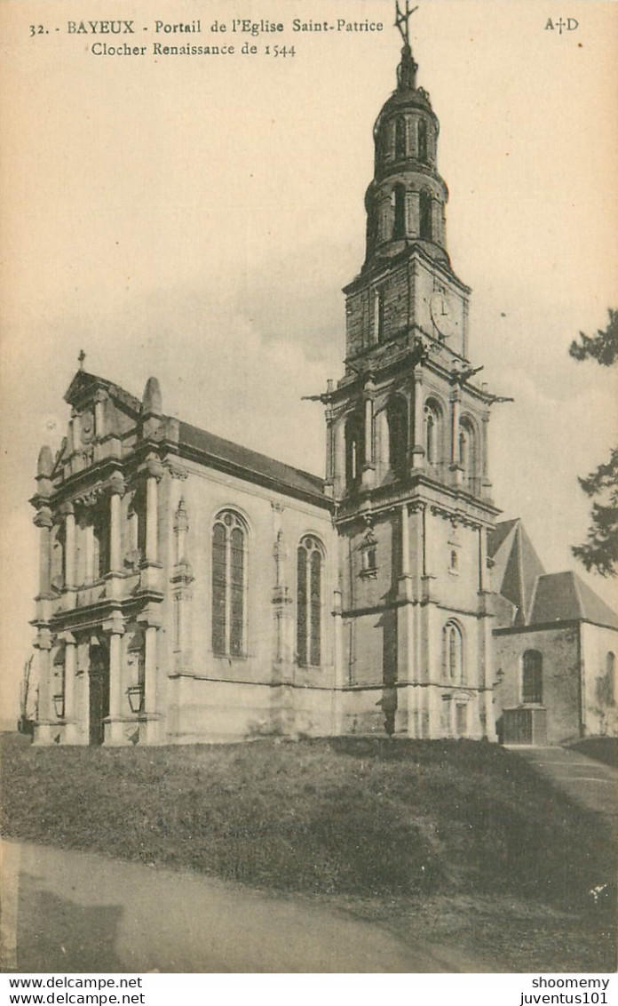 CPA Bayeux-Portail De L'église Saint Patrice         L1102 - Bayeux