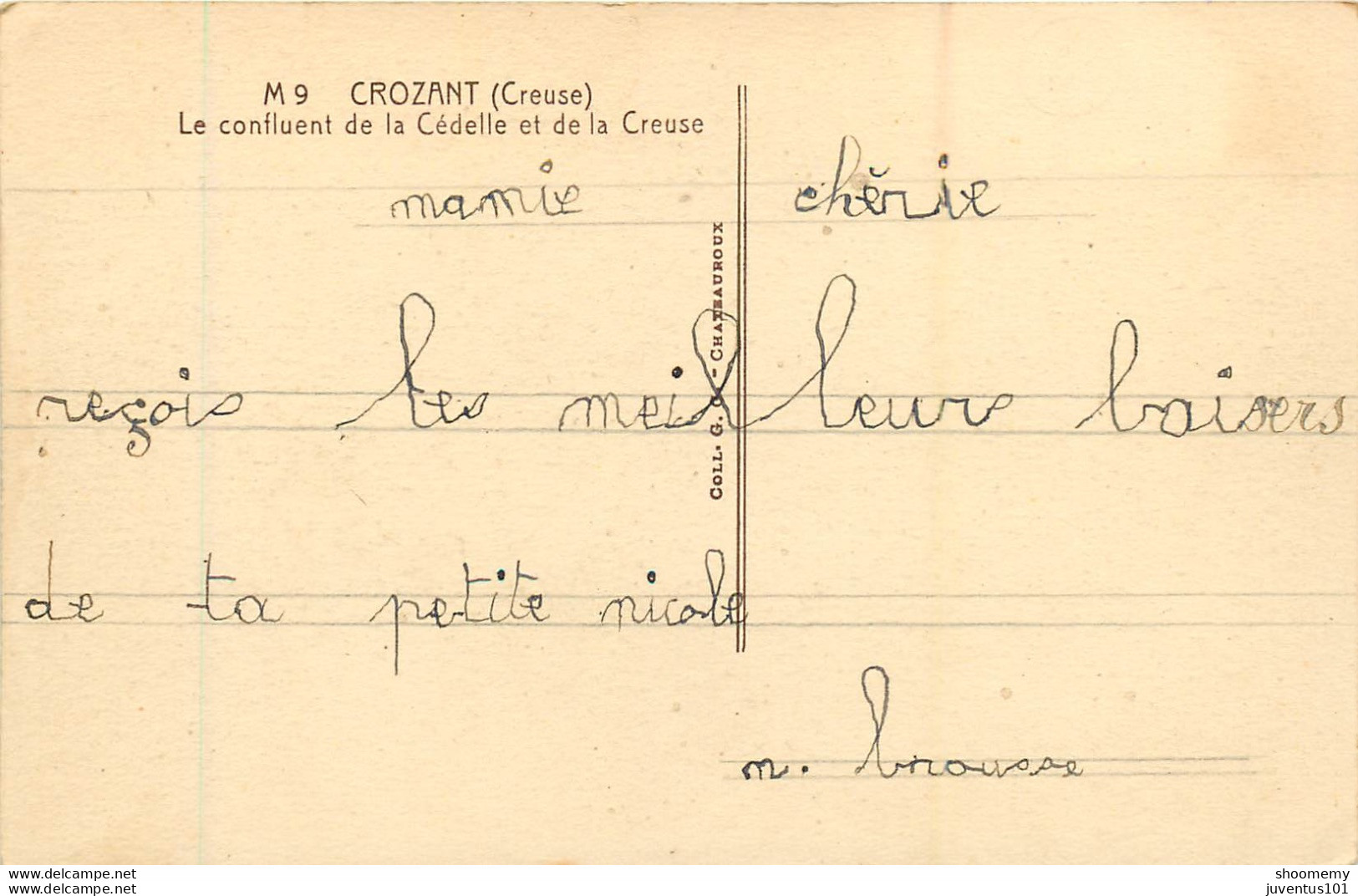 CPA Crozant-Le Confluent De La Cédelle      L1235 - Crozant