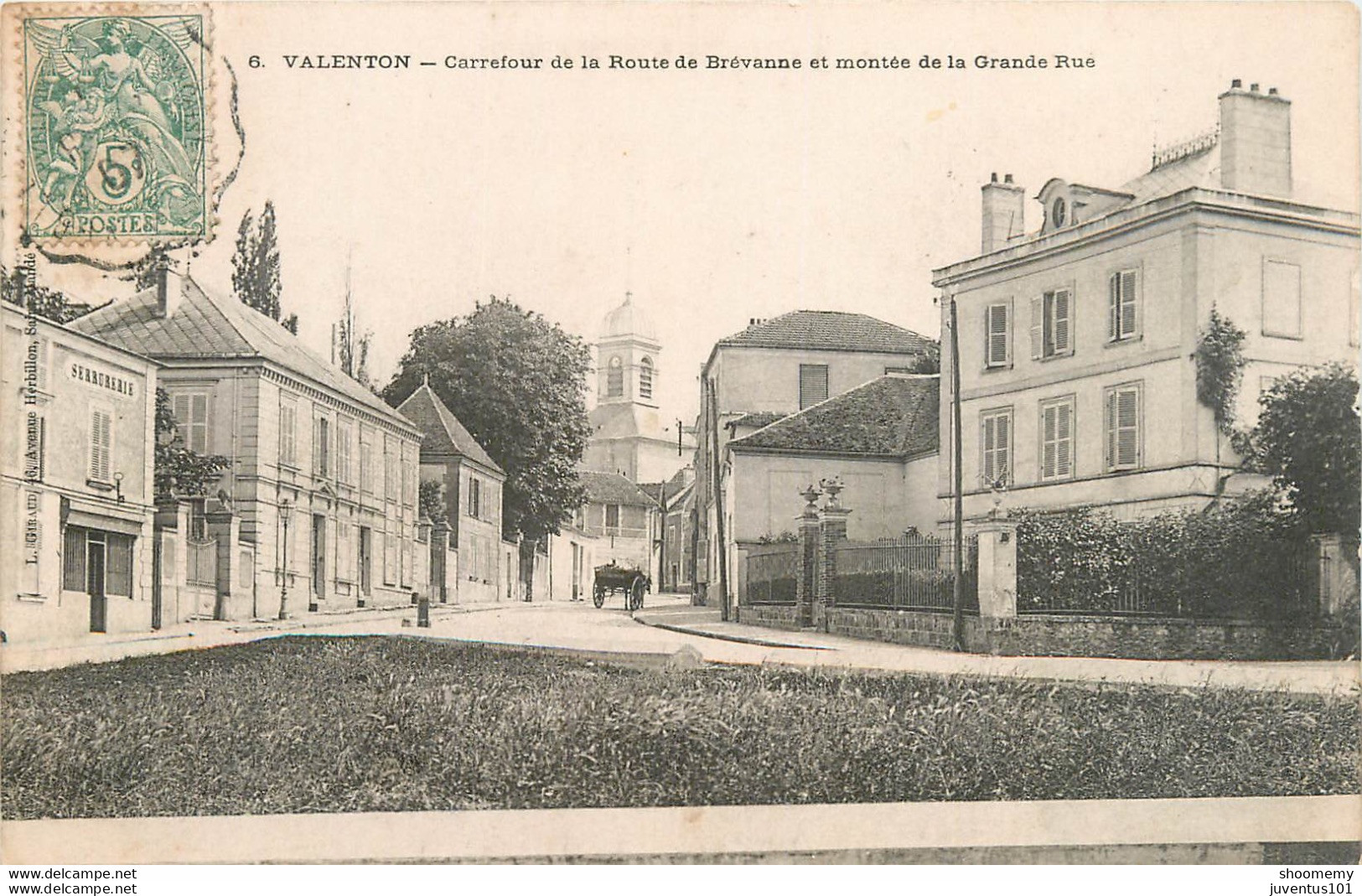 CPA Valenton-Carrefour De La Route De Brévannes-Timbre     L1234 - Valenton