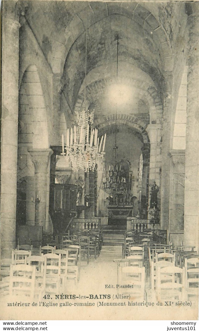 CPA Néris Les Bains-Intérieur De L'église      L1127 - Neris Les Bains