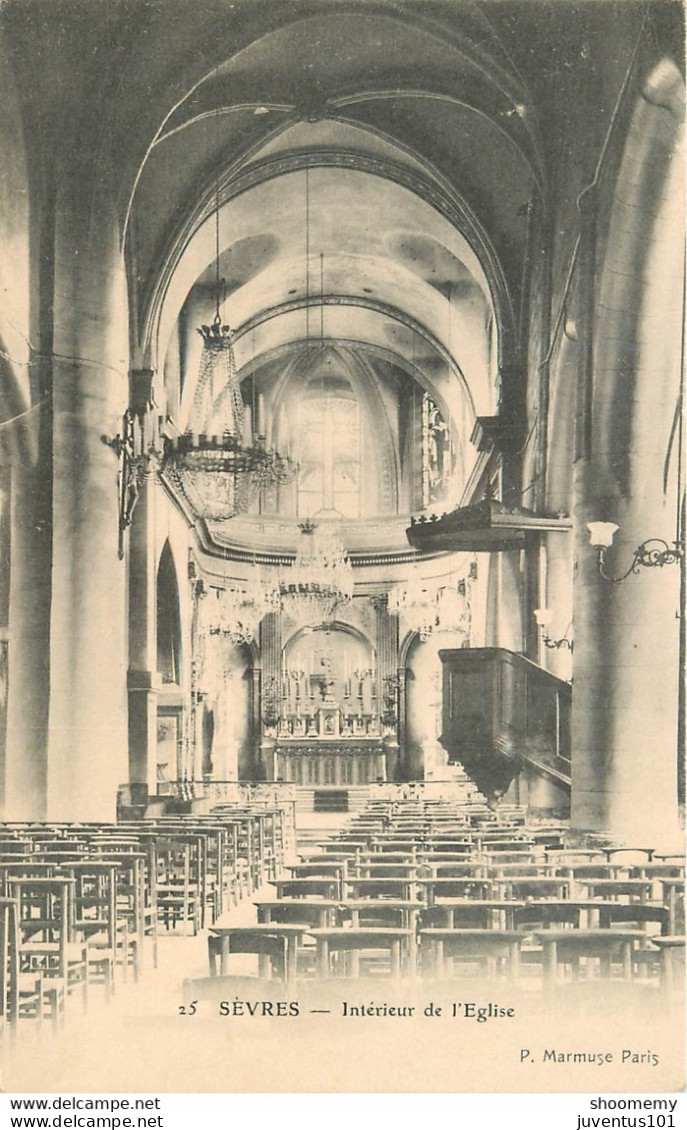 CPA Sévres-Intérieur De L'église      L1127 - Sevres