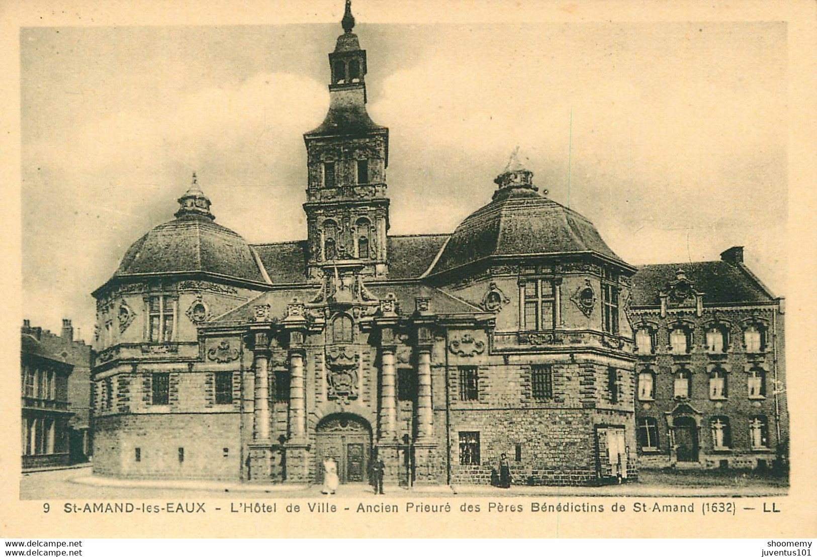 CPA Saint Amand Les Eaux-L'hôtel De Ville      L1550 - Saint Amand Les Eaux