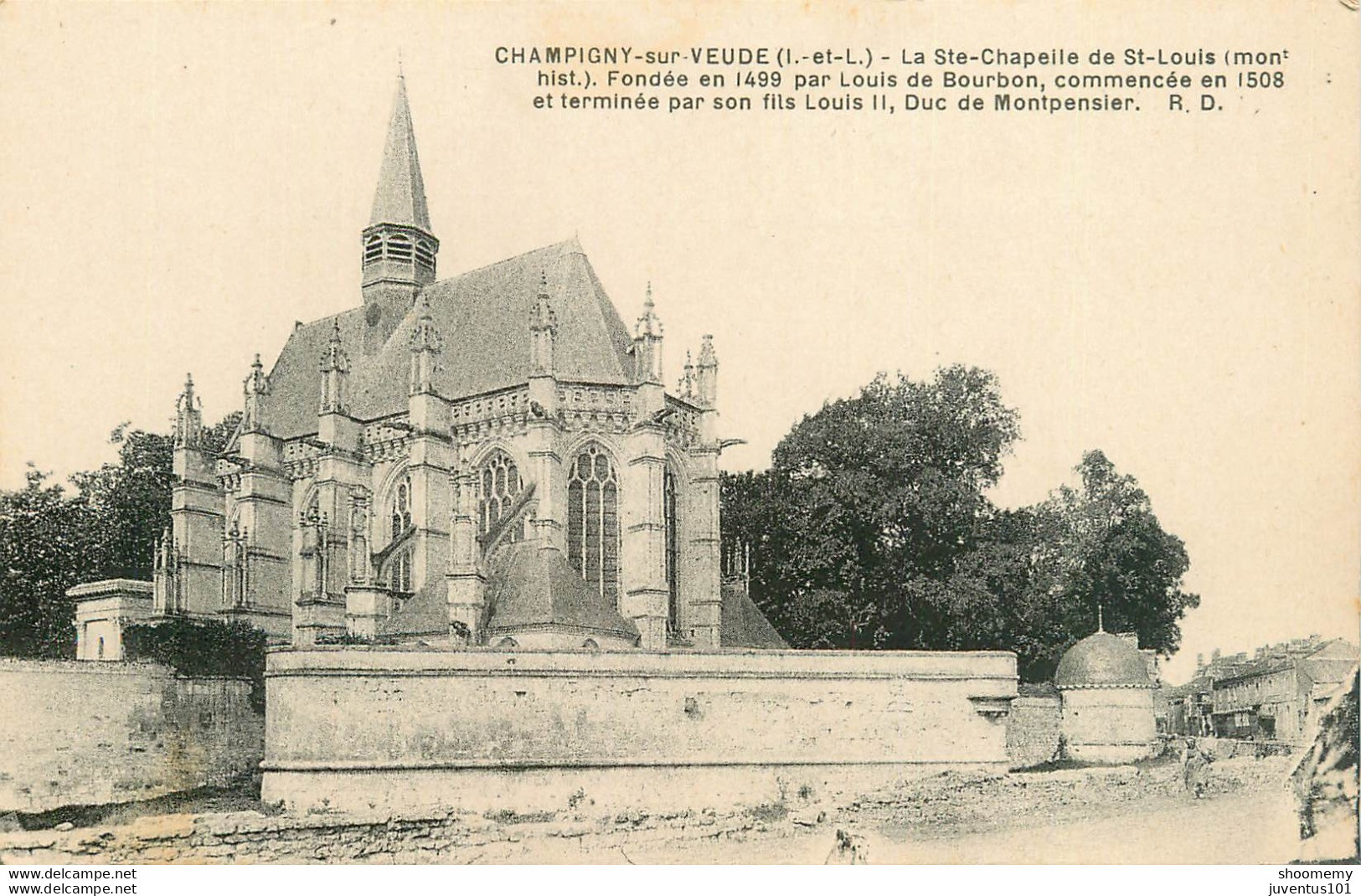 CPA Champigny Sur Veude-La Sainte Chapelle Saint Louis      L1534 - Champigny-sur-Veude