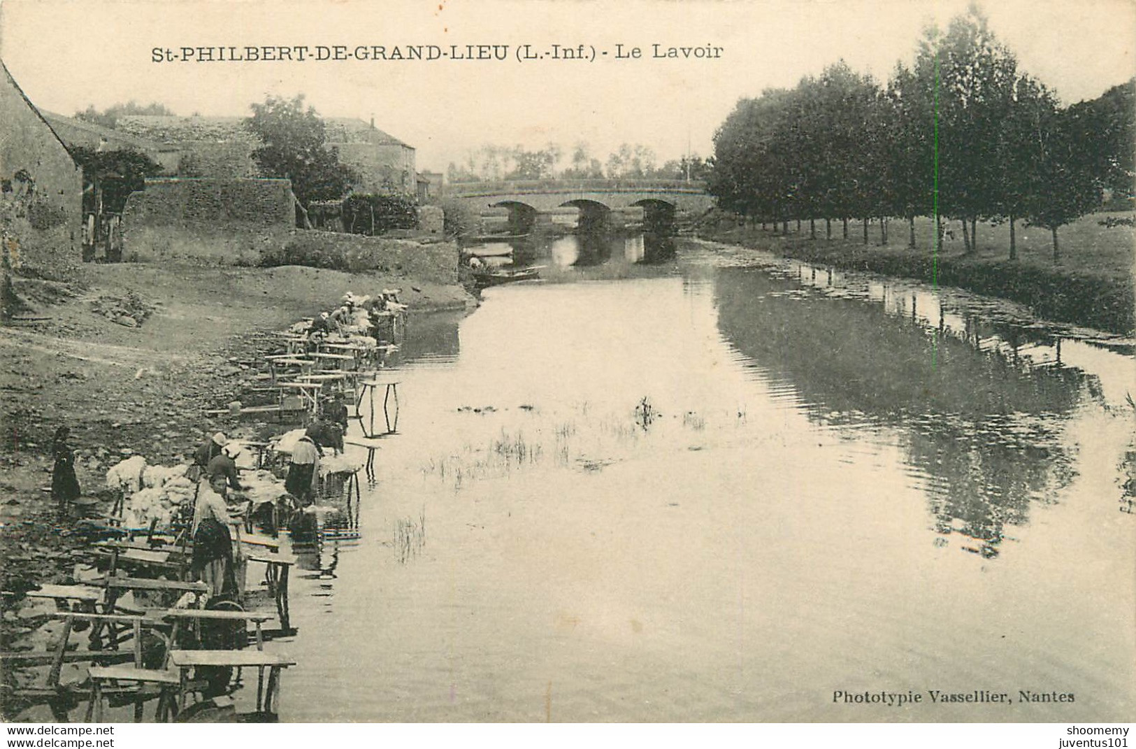 CPA Saint Philbert De Grand Lieu-Le Lavoir      L1528 - Saint-Philbert-de-Grand-Lieu