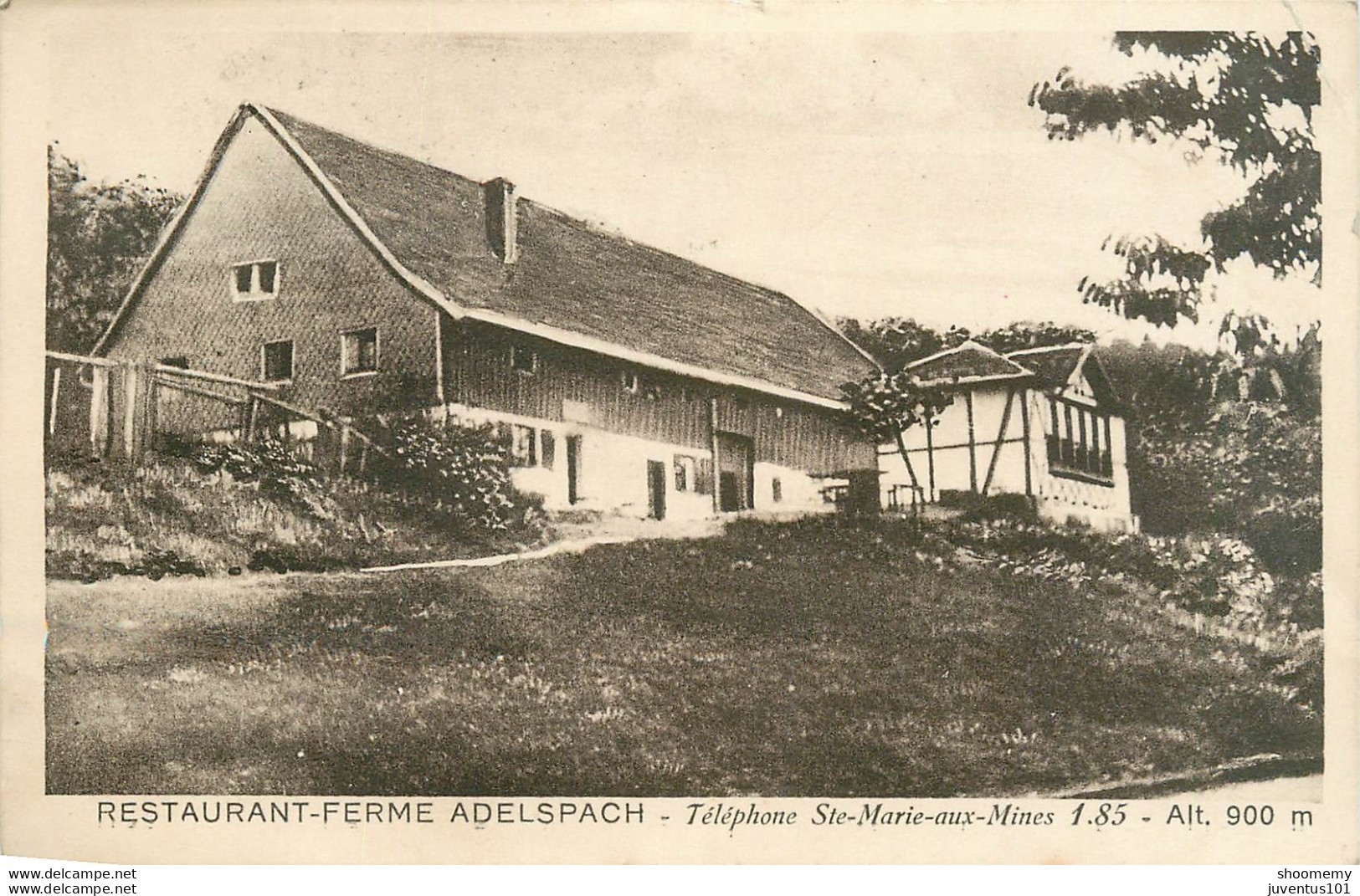 CPA Restaurant Ferme Adelspach-Sainte Marie Aux Mines-Timbre       L1509 - Sainte-Marie-aux-Mines