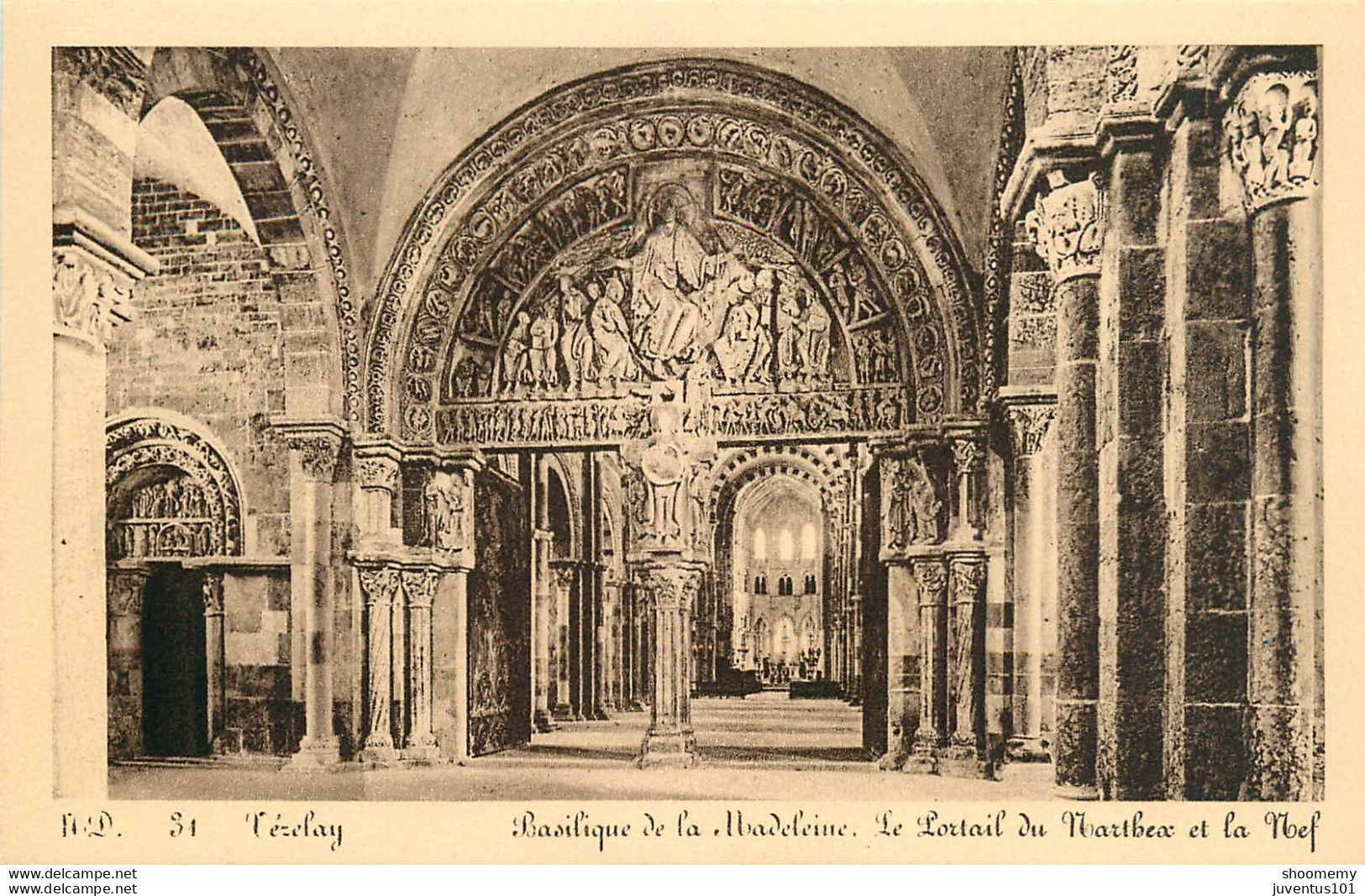 CPA Vézelay-La Basilique     L1559 - Vezelay