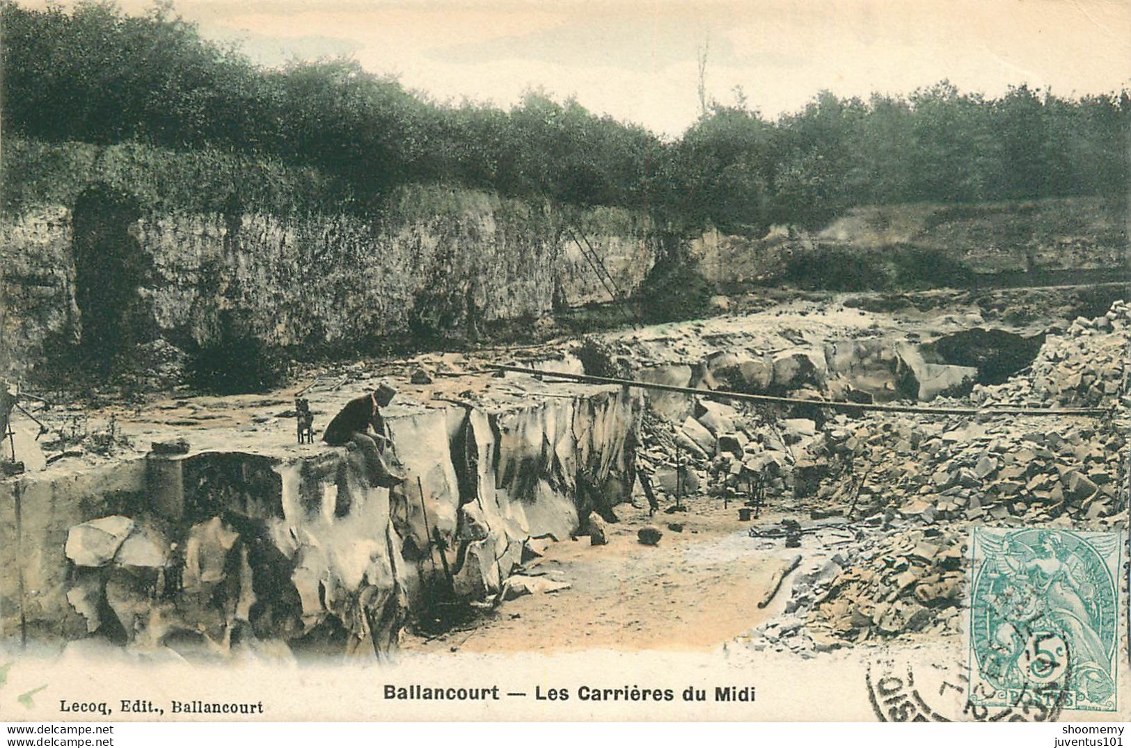 CPA Ballancourt-Les Carrières Du Midi-Timbre   L1777 - Ballancourt Sur Essonne