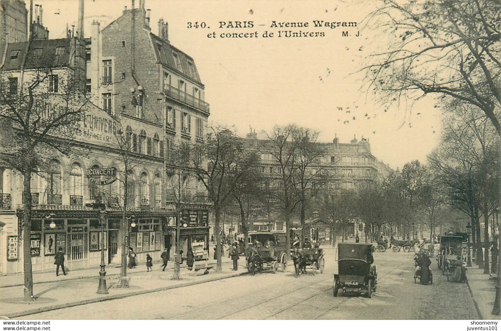 CPA Paris-Avenue Wagram Et Concert De L'Univers-340-RARE      L2234 - Distrito: 17