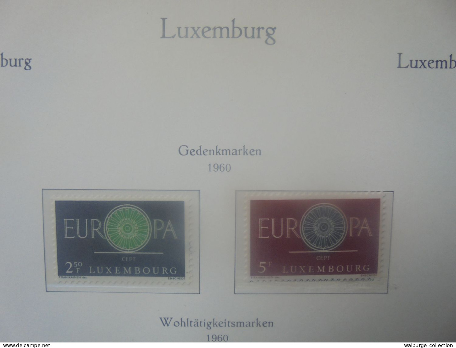 +++PRIX CADEAU+++LUXEMBOURG Entre 1960 Et 1986 BELLE COLLECTION NEUVE**Album A COMPLETER(4398) 1 KILO 700 - Verzamelingen