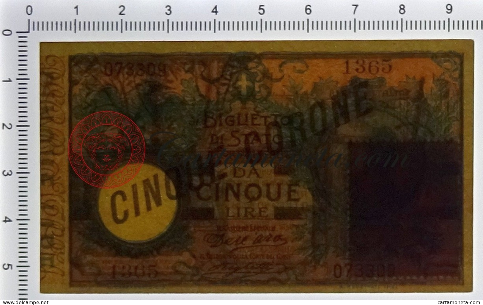 5 CORONE VENEZIA GIULIA E VENEZIA TRIDENTINA 1915 SUP+ - Andere & Zonder Classificatie