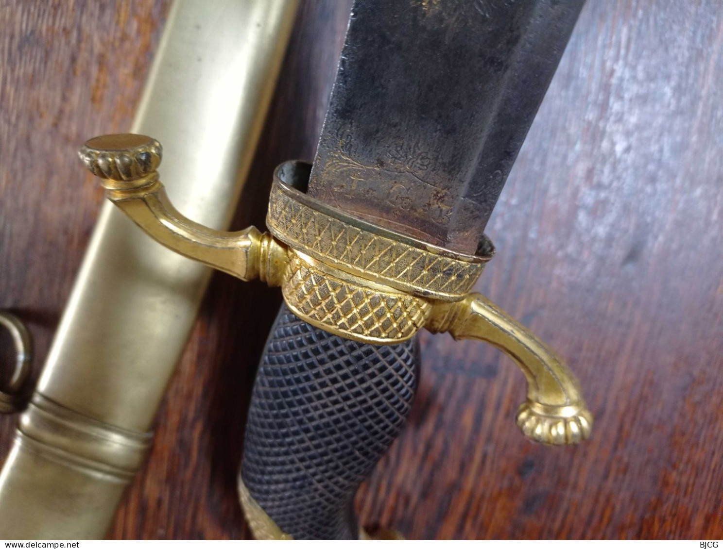 Sabre d'Officier de Cavalerie légère à l'orientale - Monture à la Marengo - 1er Empire - BE