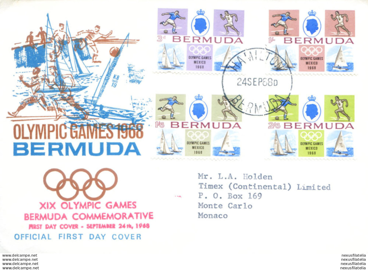 Annata completa 1968-1969. 5 FDC.