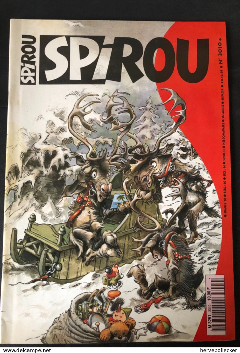 Spirou Hebdomadaire N° 3010 -1995 - Spirou Magazine